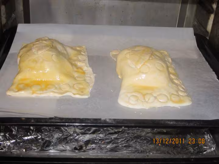 Feuilletes au kassler de porc