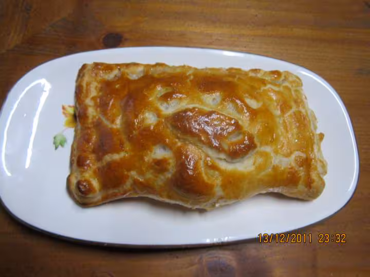 Feuilletes au kassler de porc