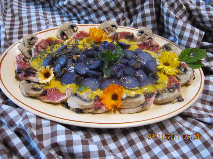 Fiet de poisson rouget aux vitelottes