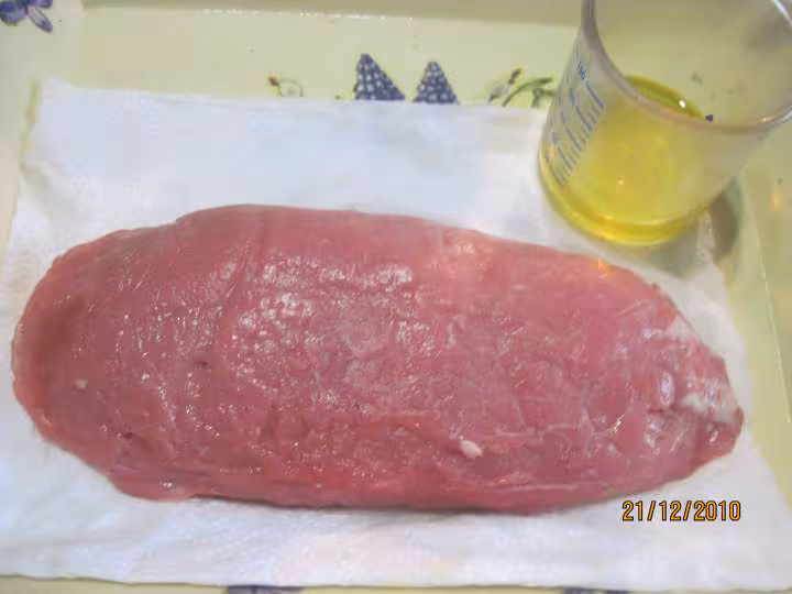 Filet de veau aux legumes et chataignes