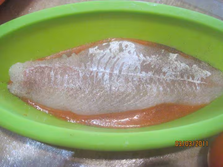 Filets de cabillaud au pamplemousse