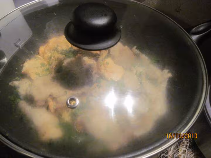 Filets de colin aux champignons beurre persillade