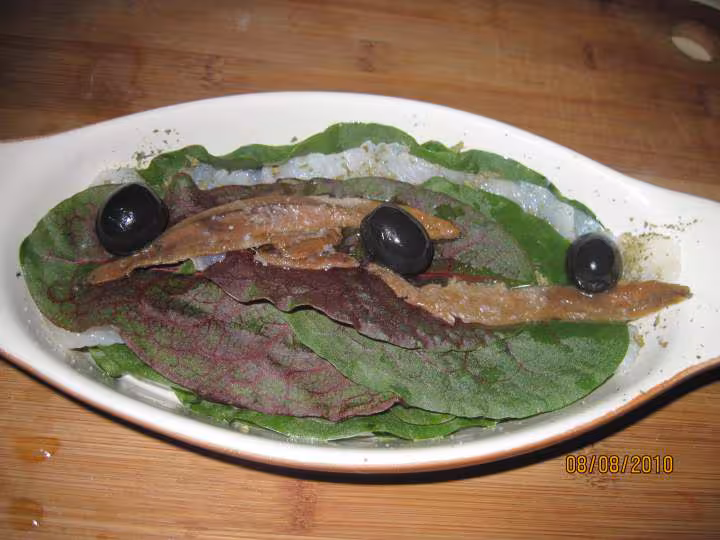 Filets de plie a l oseille rouge mo