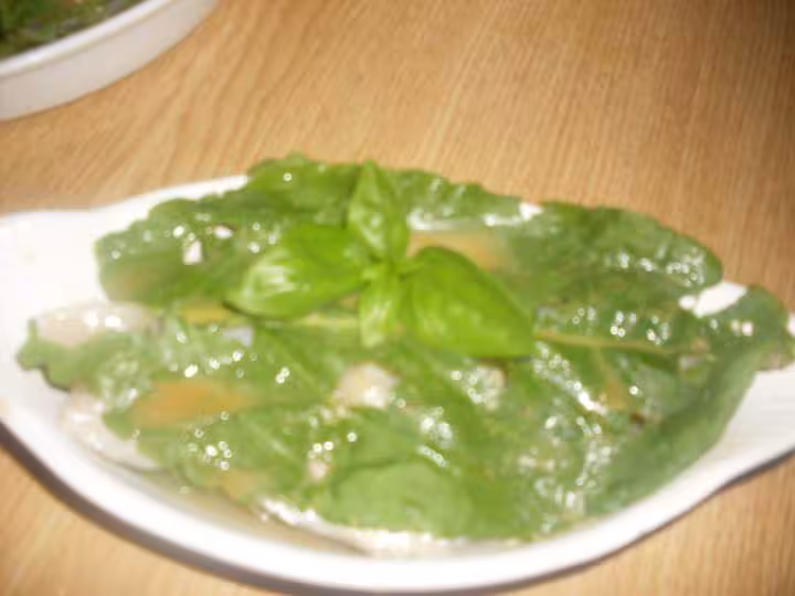 Filets de poisson a l oseille