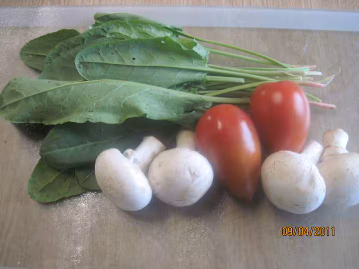 Filets de poisson aux legumes en sauce