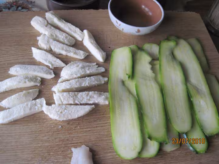 Filets de sole au courgettes amp mozzarella