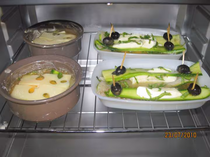 Filets de sole au courgettes amp mozzarella