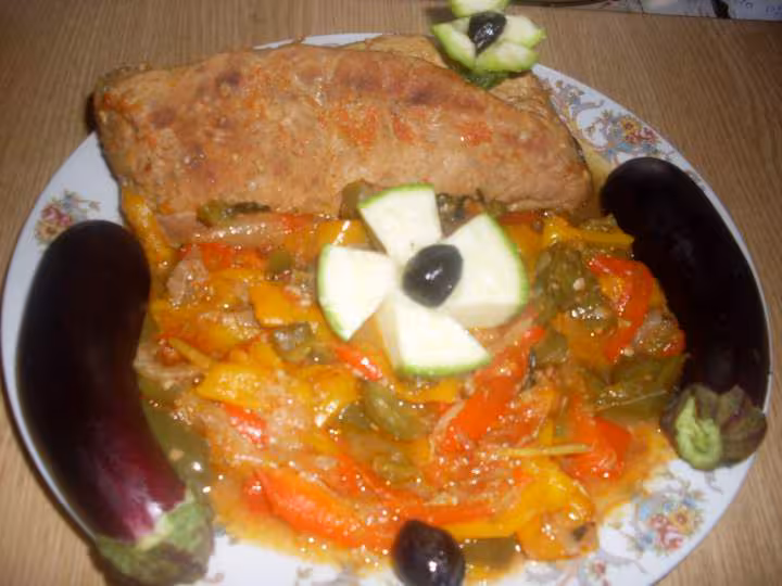 Filets mignon aux 3 poivrons