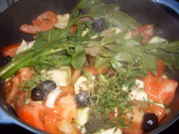 Filets mignon aux legumes