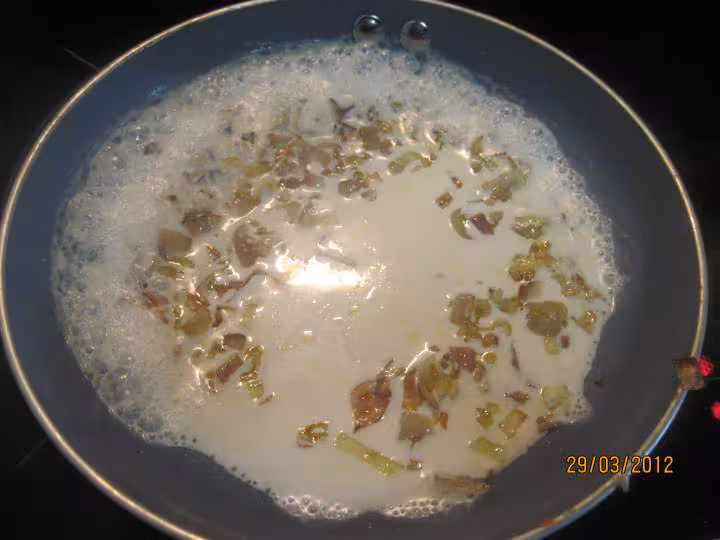 Filets rouget barbet aux champignons en sauce