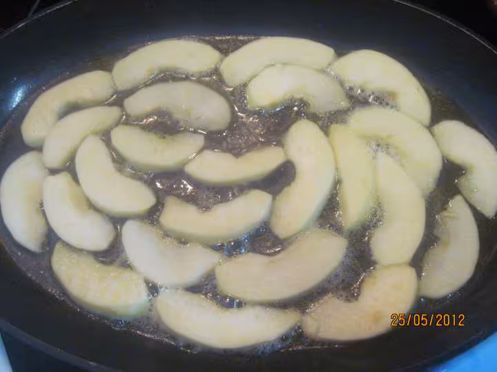 Flamusse aux pommes