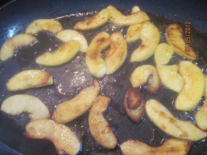 Flamusse aux pommes