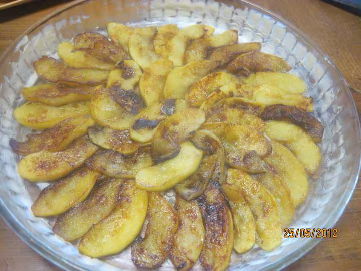 Flamusse aux pommes