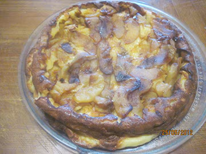 Flamusse aux pommes