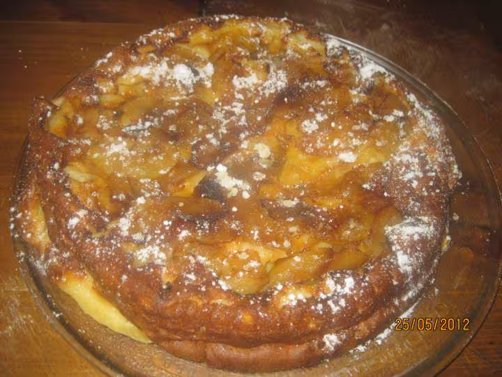 Flamusse aux pommes