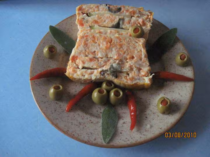 Flan aux legumes a la sauge