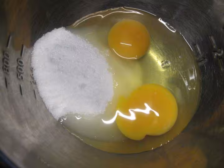 Flan de lait de coco aux pommes