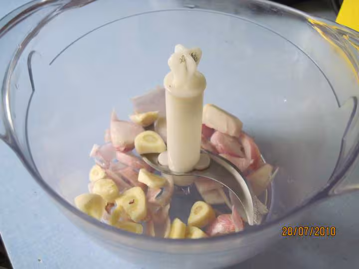 Flan de viande aux basilic
