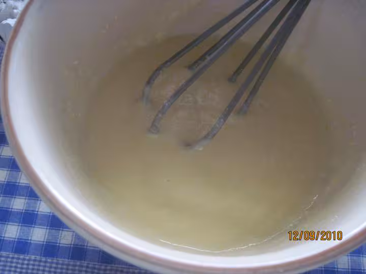 Flanc aux framboises de fromage de brousse