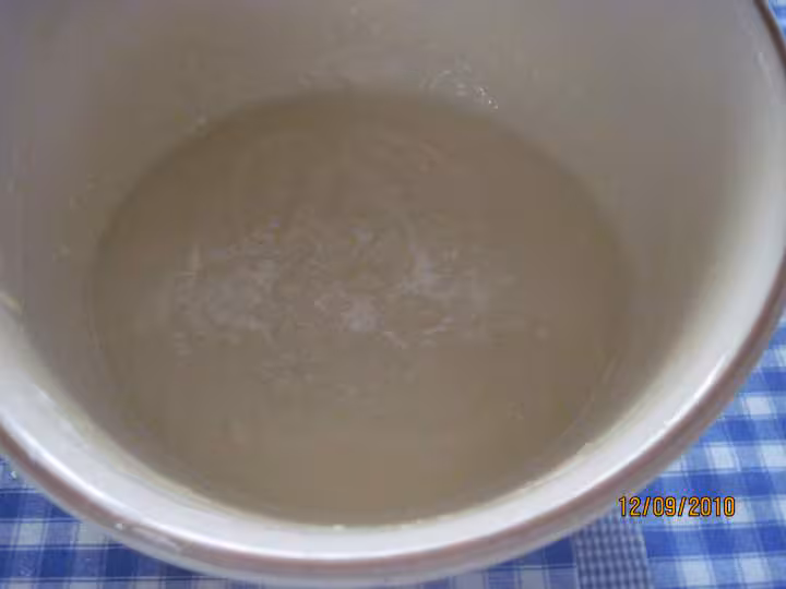 Flanc aux framboises de fromage de brousse