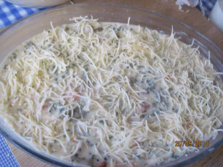 Flanc de saumon rose aux petits legumes