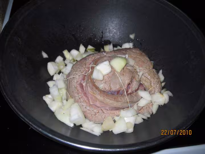 Flanchet de boeuf aux legumes en cocotte au four
