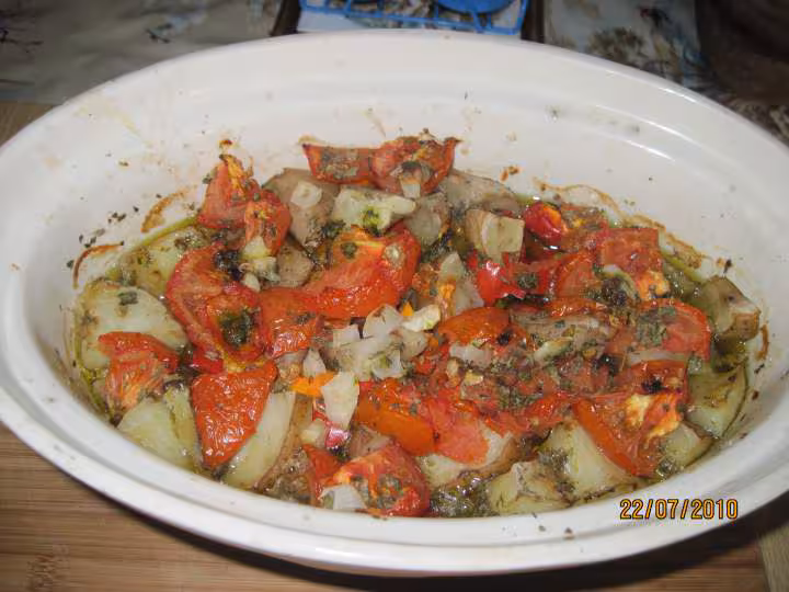 Flanchet de boeuf aux legumes en cocotte au four