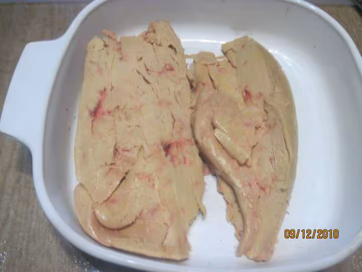 Foie gras aux chataignes maison