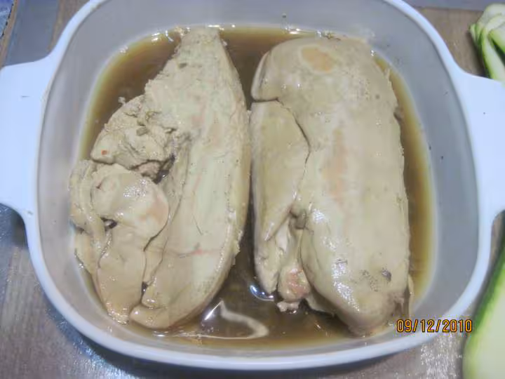 Foie gras aux chataignes maison