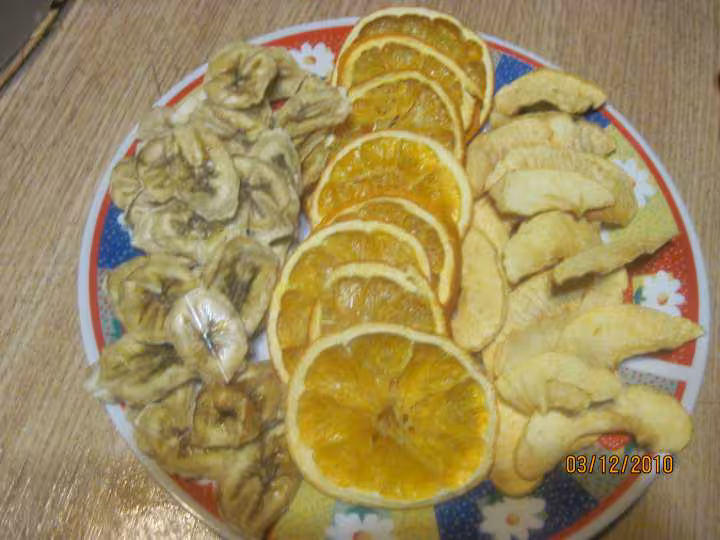 Fruits divers deshydrates photos