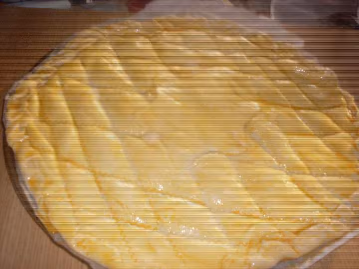 Galette de roi francipane amp compote de fruits 02 01 2010