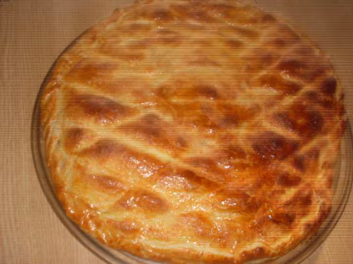 Galette de roi francipane amp compote de fruits 02 01 2010