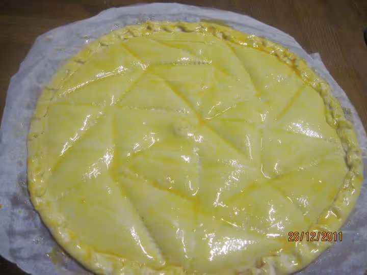 Galette des rois a la frangipane chocolate