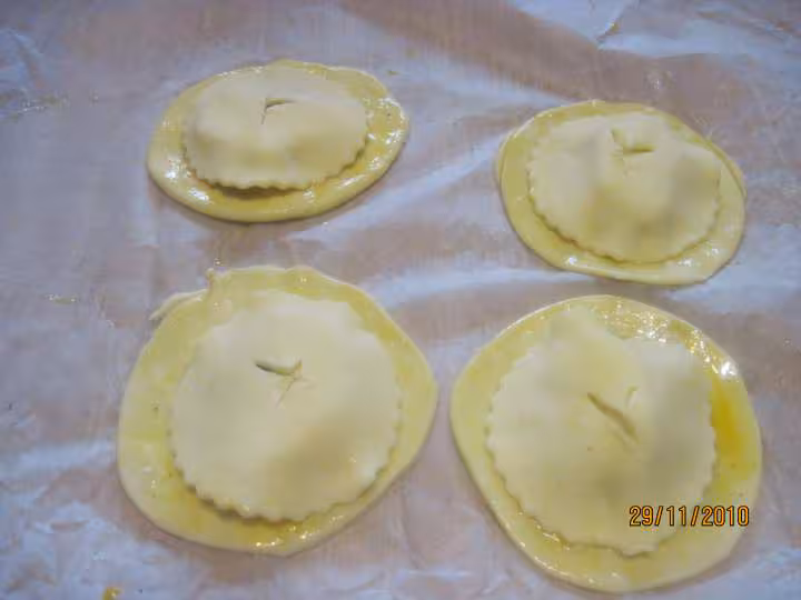 Galettes fourrees compote et fruits
