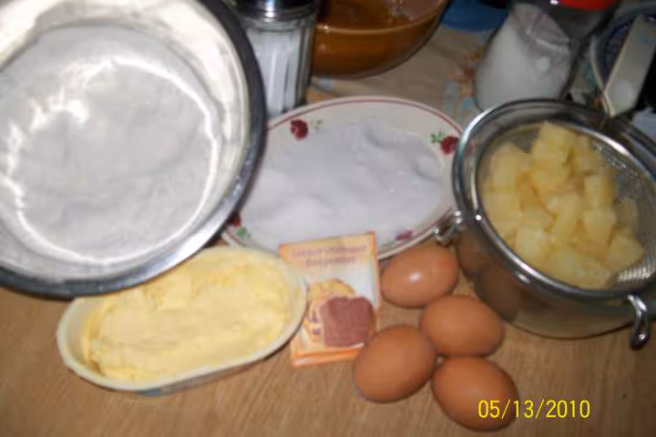 Gateau a l ananas