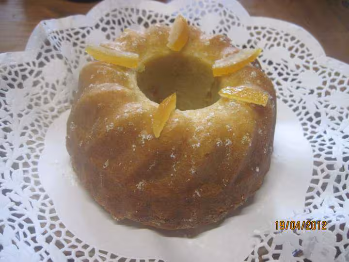 Gateau a l orange au beurre