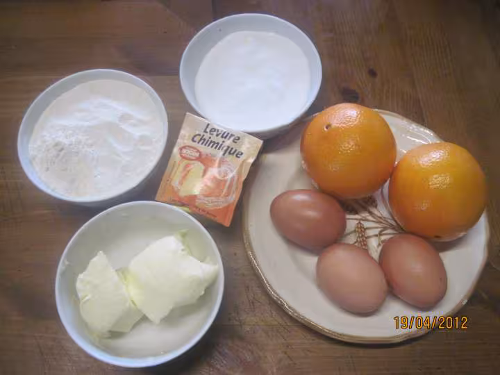 Gateau a l orange au beurre