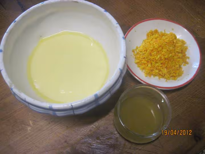Gateau a l orange au beurre