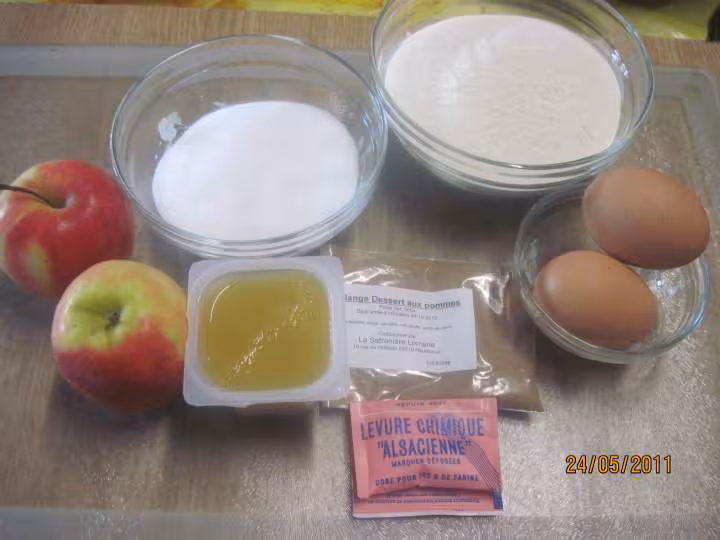 Gateau a la compote sans beurre