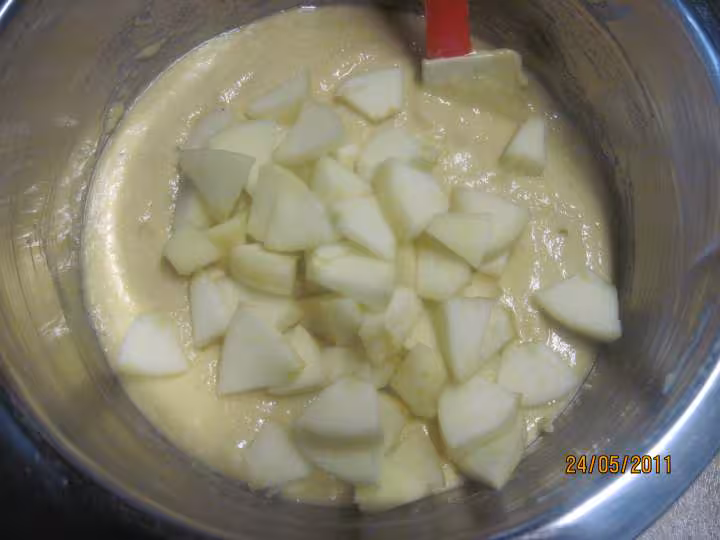 Gateau a la compote sans beurre