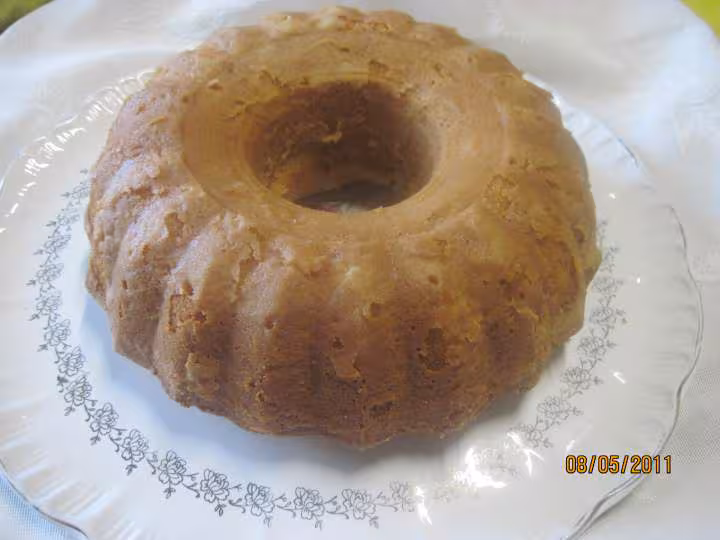Gateau a la marscarpone aux pommes