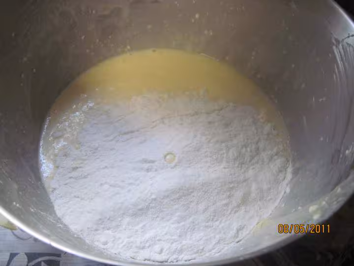 Gateau a la marscarpone aux pommes