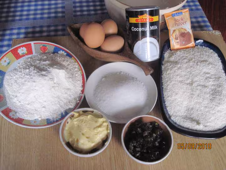 Gateau a la noix de coco maison