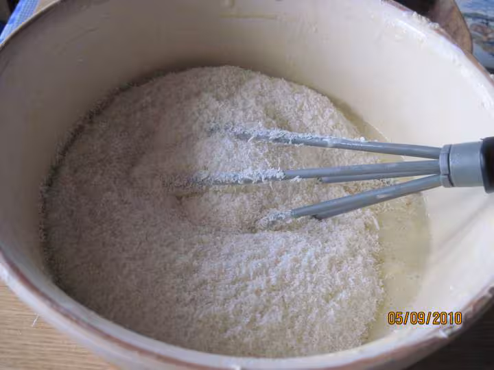 Gateau a la noix de coco maison