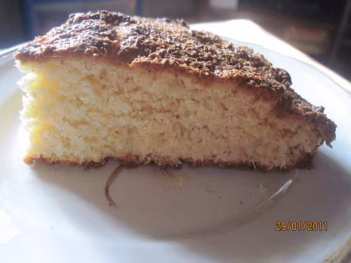 Gateau a la poudre de noix de cocco