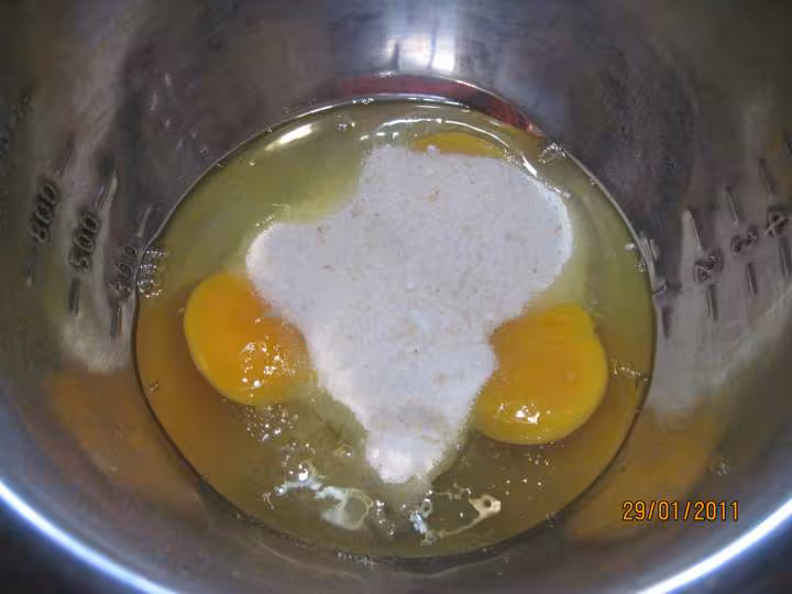Gateau a la poudre de noix de coco
