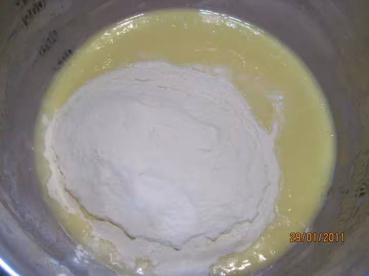 Gateau a la poudre de noix de coco