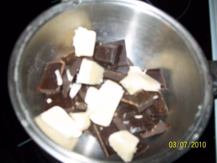 Gateau au chocolat amp griottes