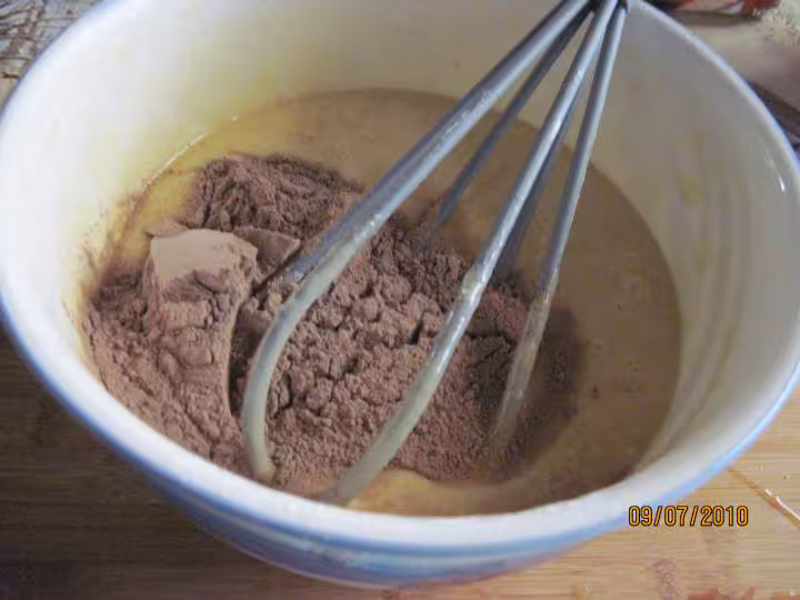 Gateau au chocolat au mo