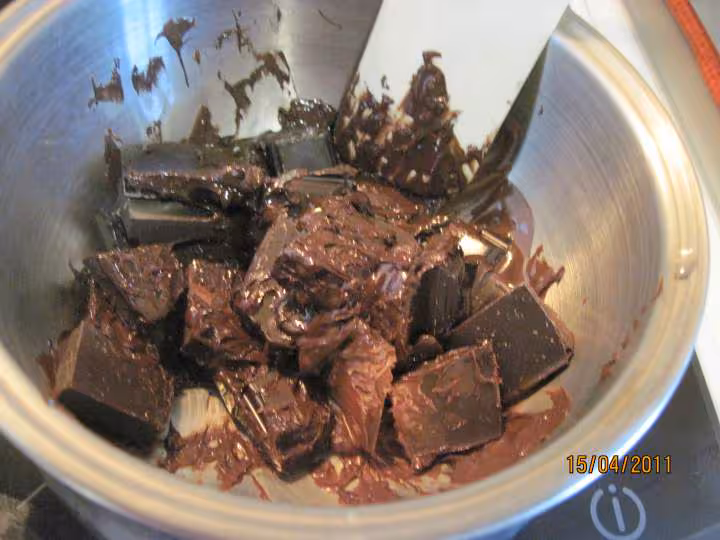 Gateau au chocolat aux fruits confits